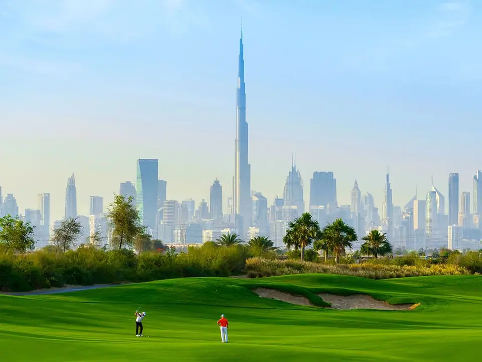Dubai Hills Estate community view