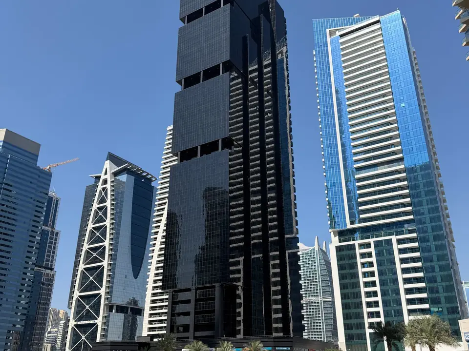 Jumeirah Lakes Towers (JLT) community view