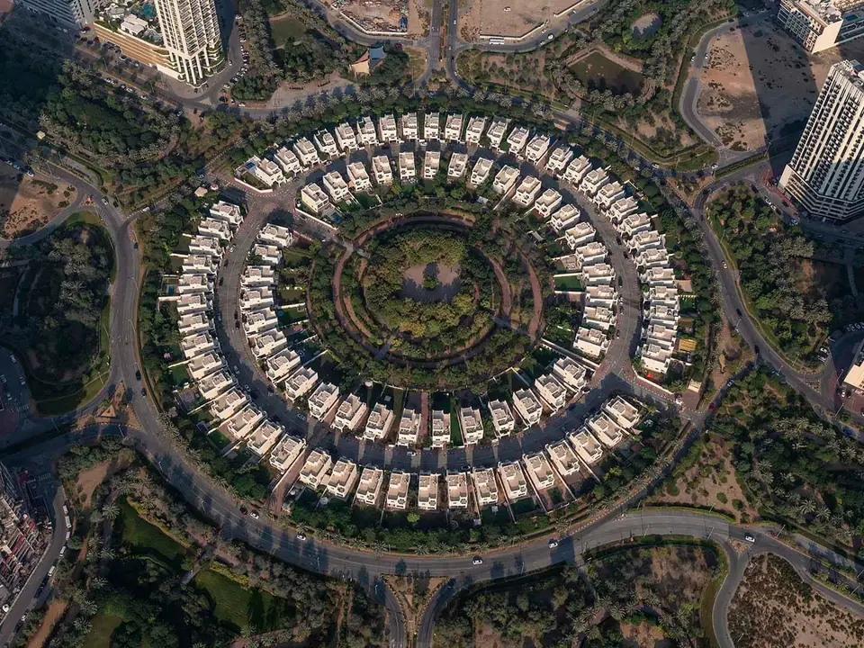 Jumeirah Village Circle (JVC) community view